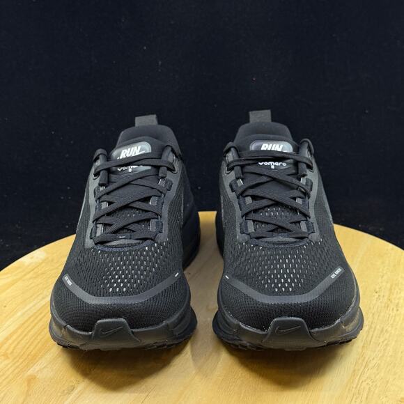 Mens Size 8 Nike Vomero 18 Triple Black Smoke Grey Running Shoes HM6803 005 - Picture 6 of 10
